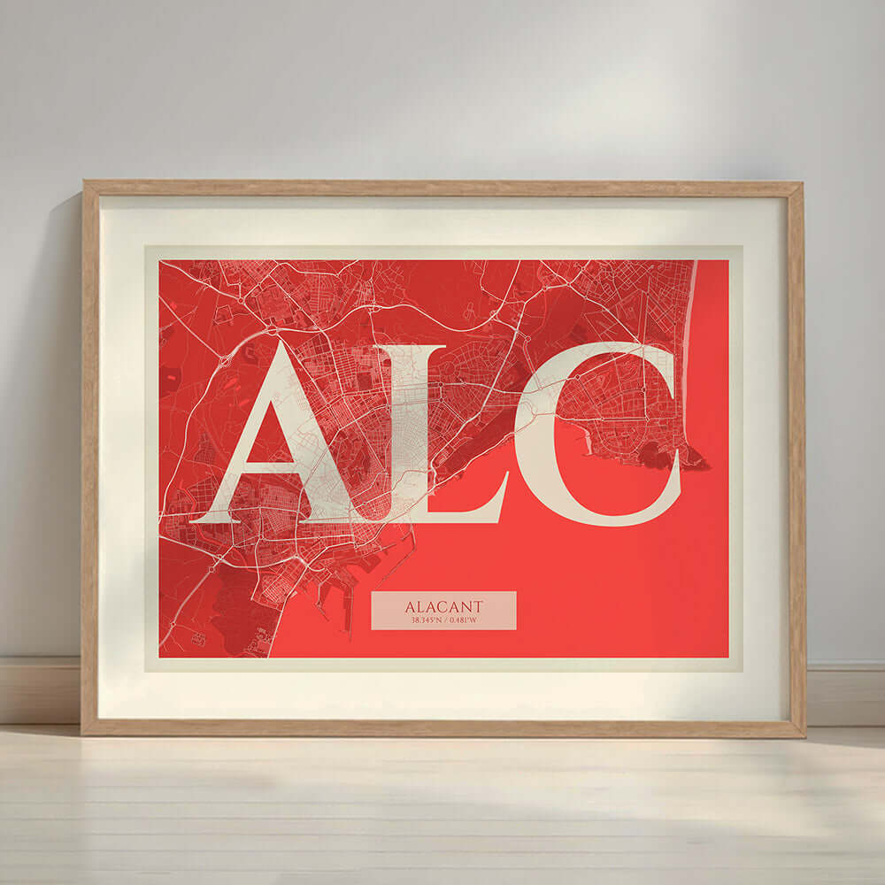 Lámina artística de Alacant – "La Clásica"