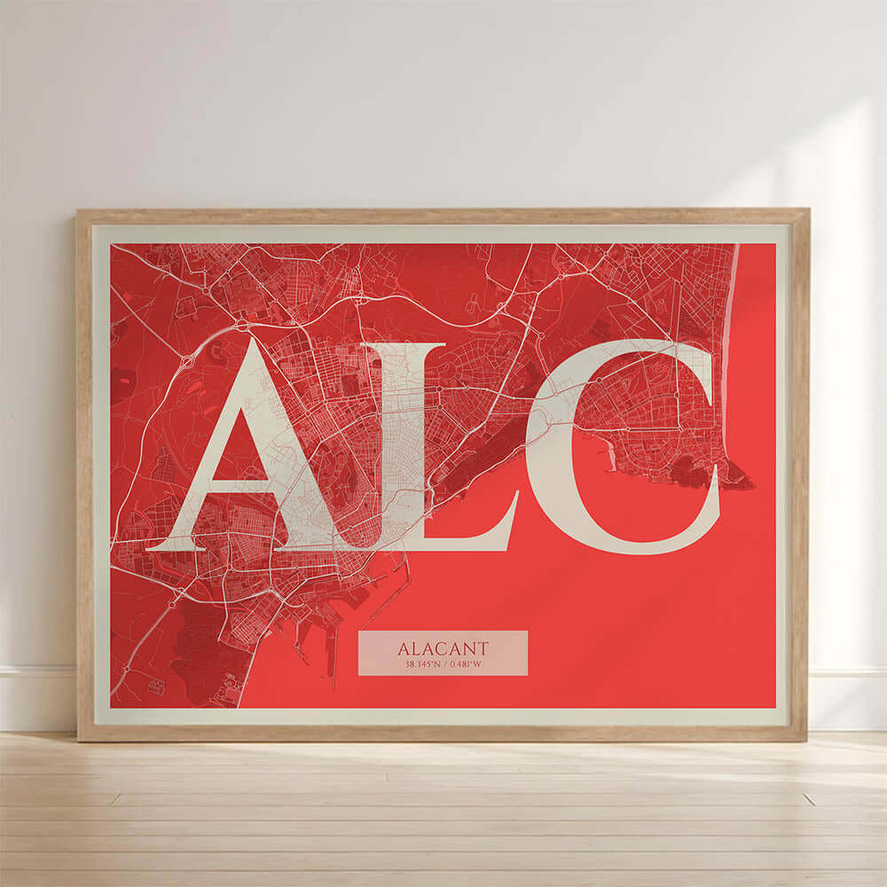 Lámina artística de Alacant – "La Clásica"