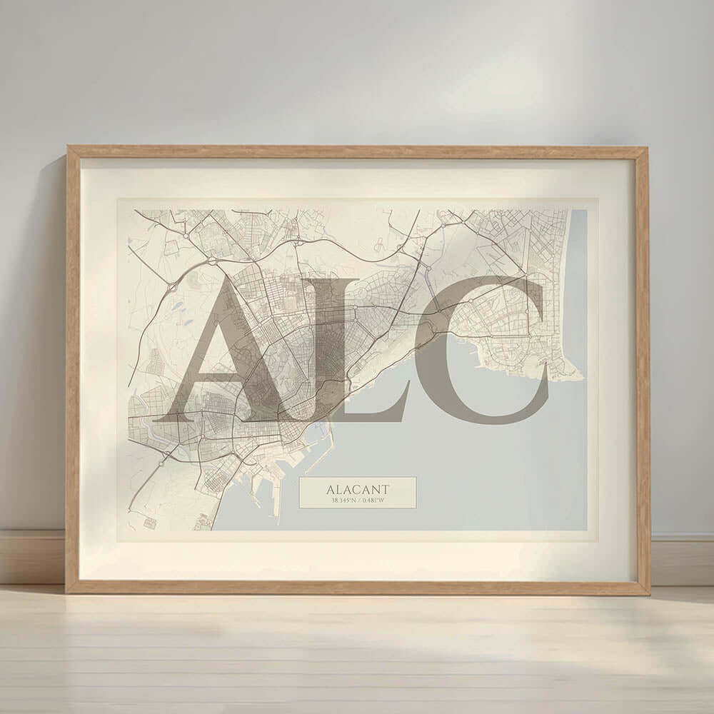 Lámina artística de Alacant – "La Clásica"