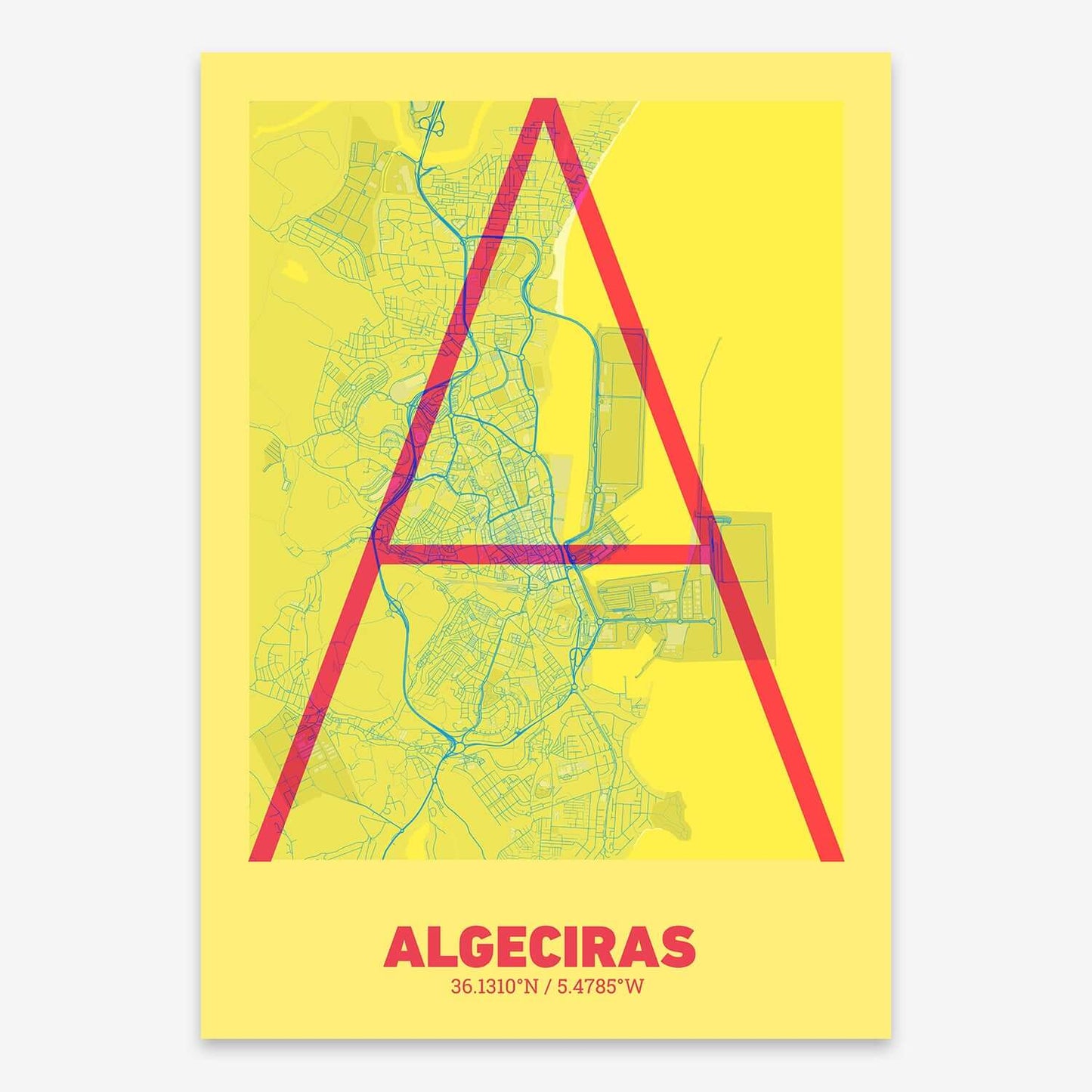 Póster de Algeciras – "La Ultrafina"