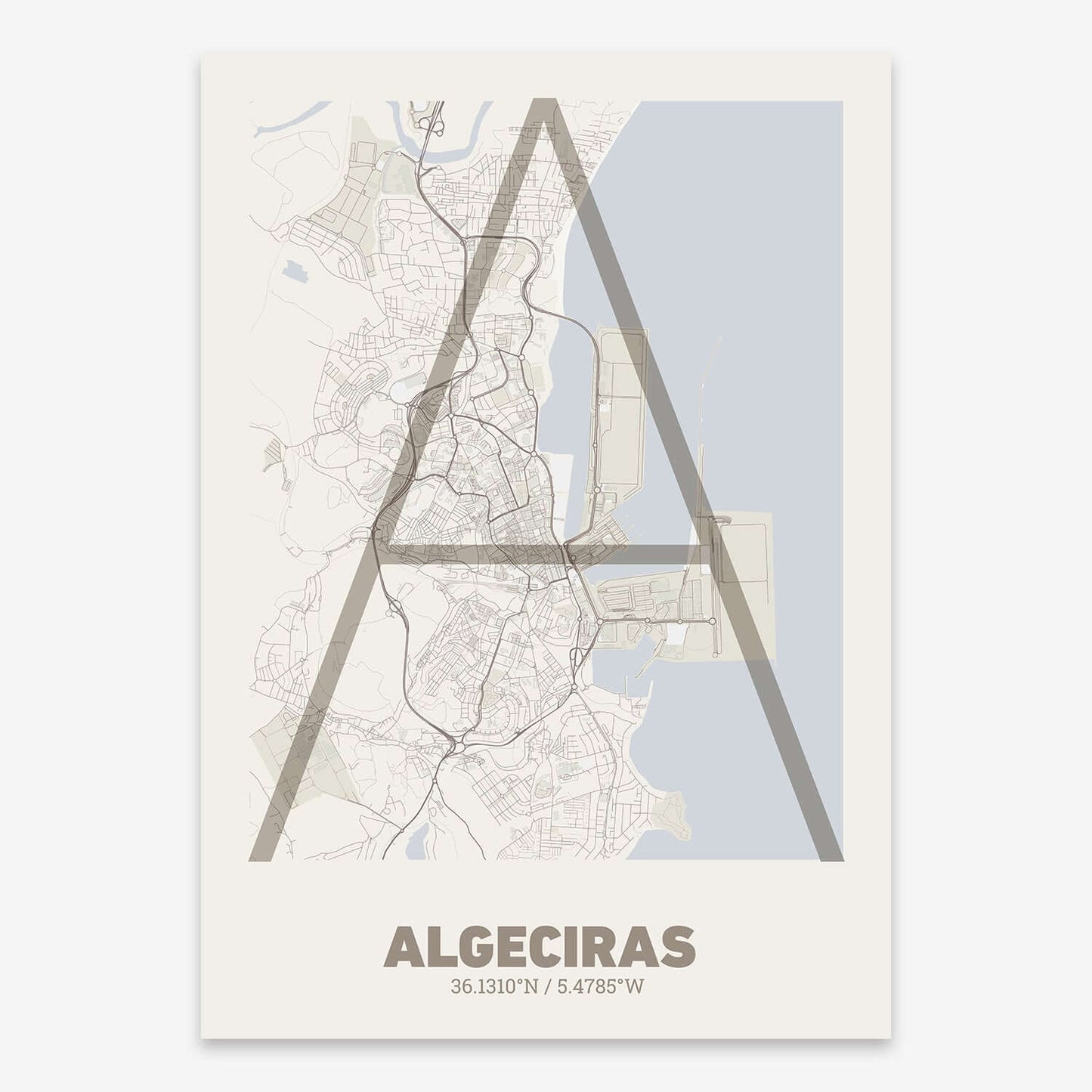 Póster de Algeciras – "La Ultrafina"