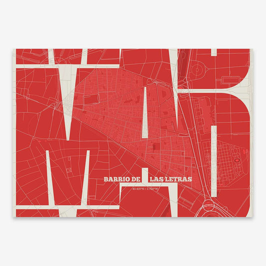 Las Letras Print 3, Madrid