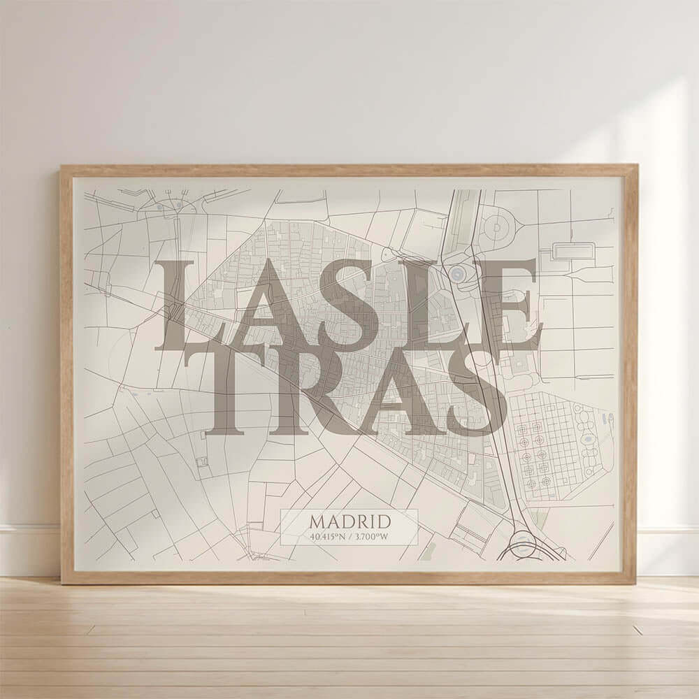 Las Letras Print 6, Madrid
