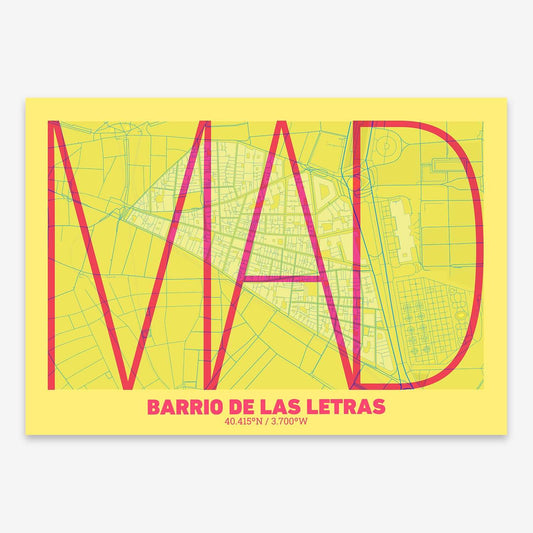 Las Letras Print 7, Madrid