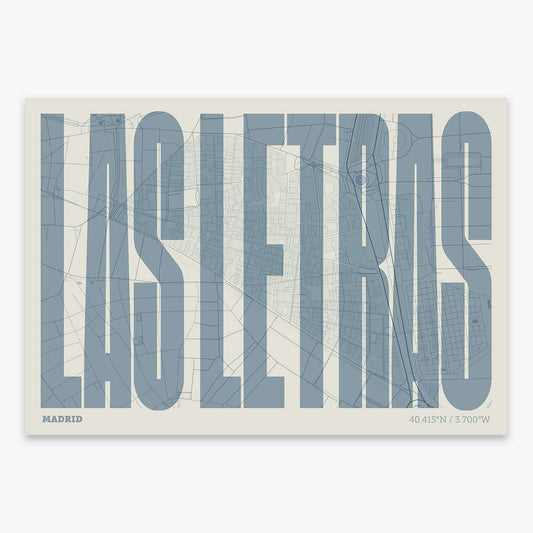 Las Letras Print 9, Madrid