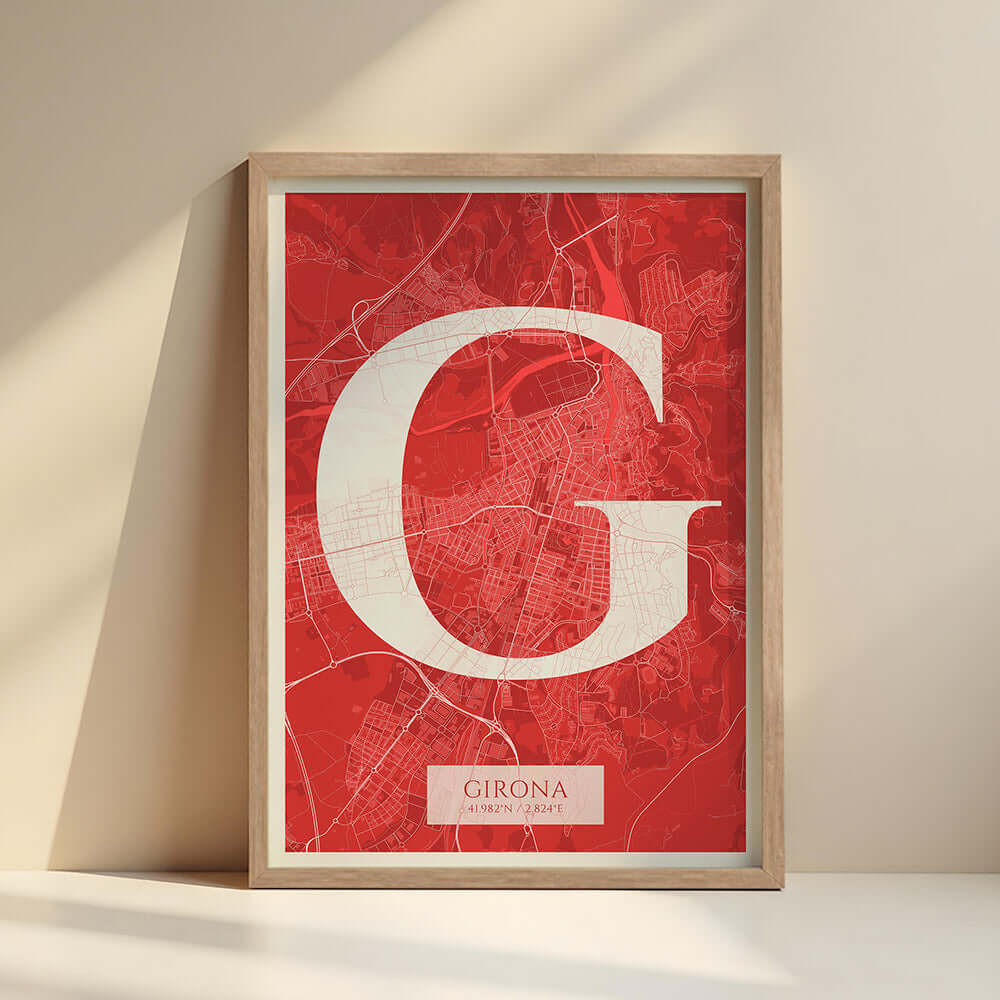 Lámina artística de Girona – "La Clásica"