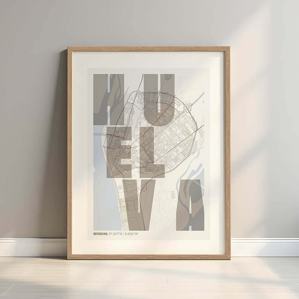 Mapa artístico de Huelva – "Cada Letra a su Aire"