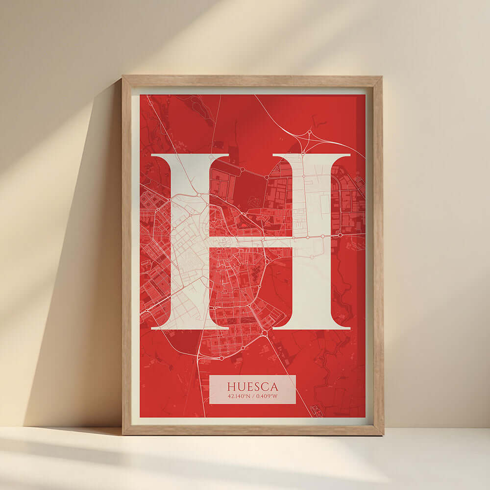 Lámina artística de Huesca – "La Clásica"