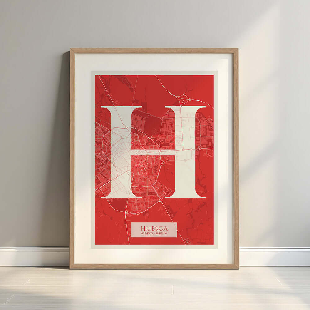 Lámina artística de Huesca – "La Clásica"