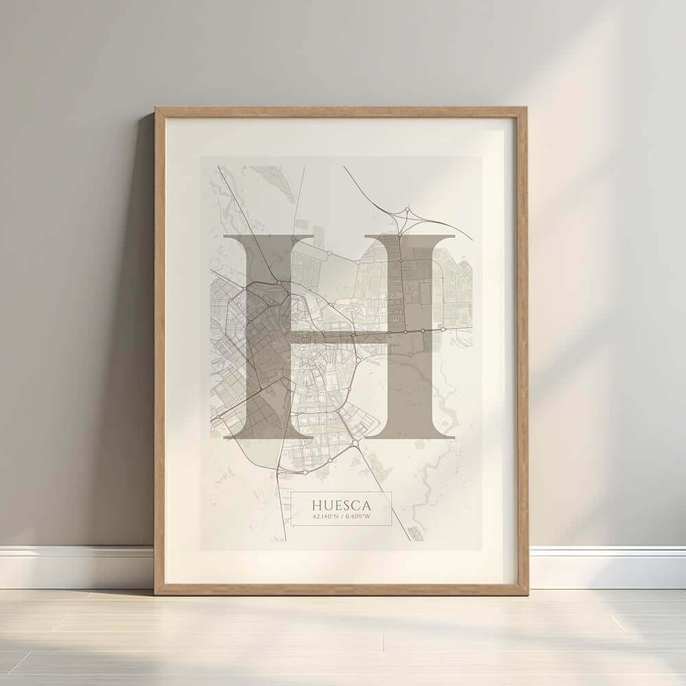 Lámina artística de Huesca – "La Clásica"