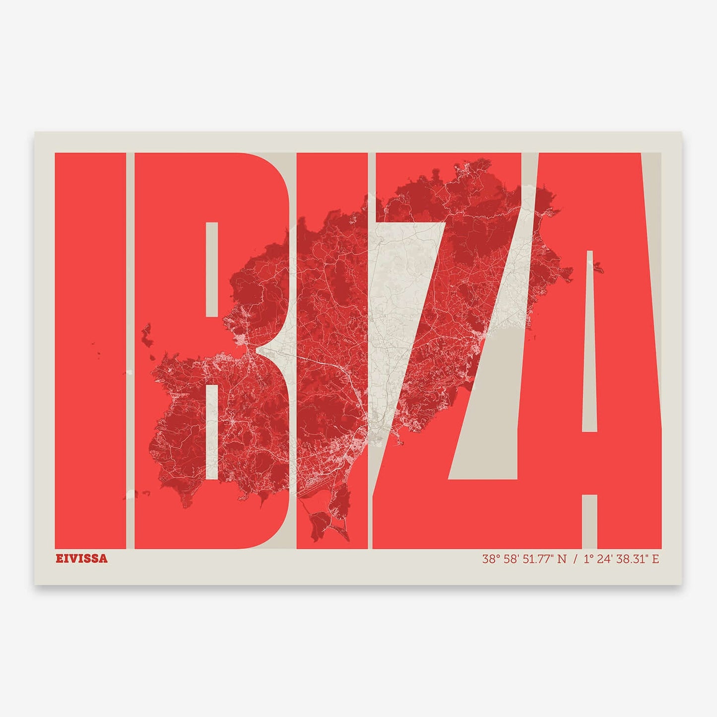 Recuerdo gráfico de Ibiza – "Las Extra Comprimidas"