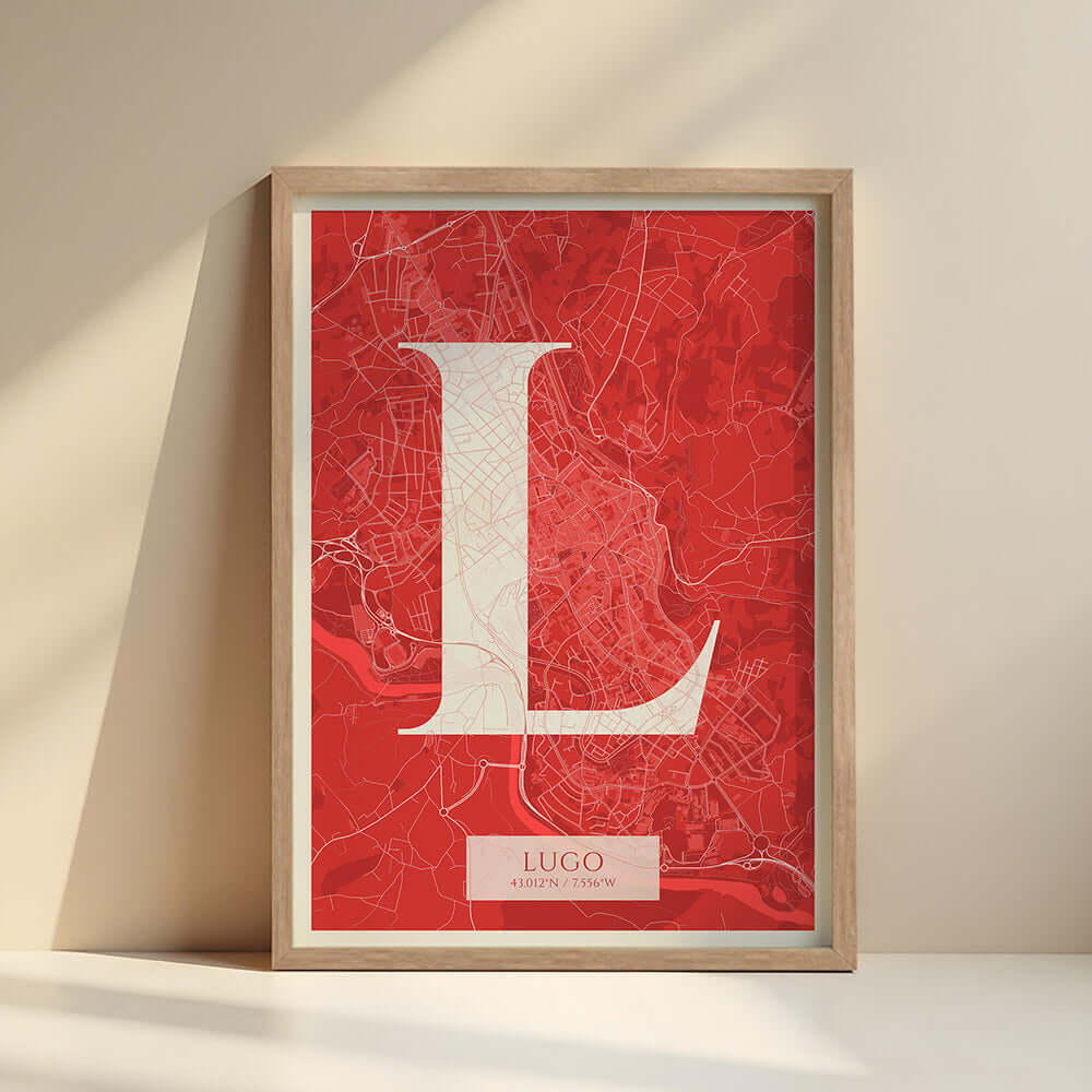 Lámina artística de Lugo – "La Clásica"