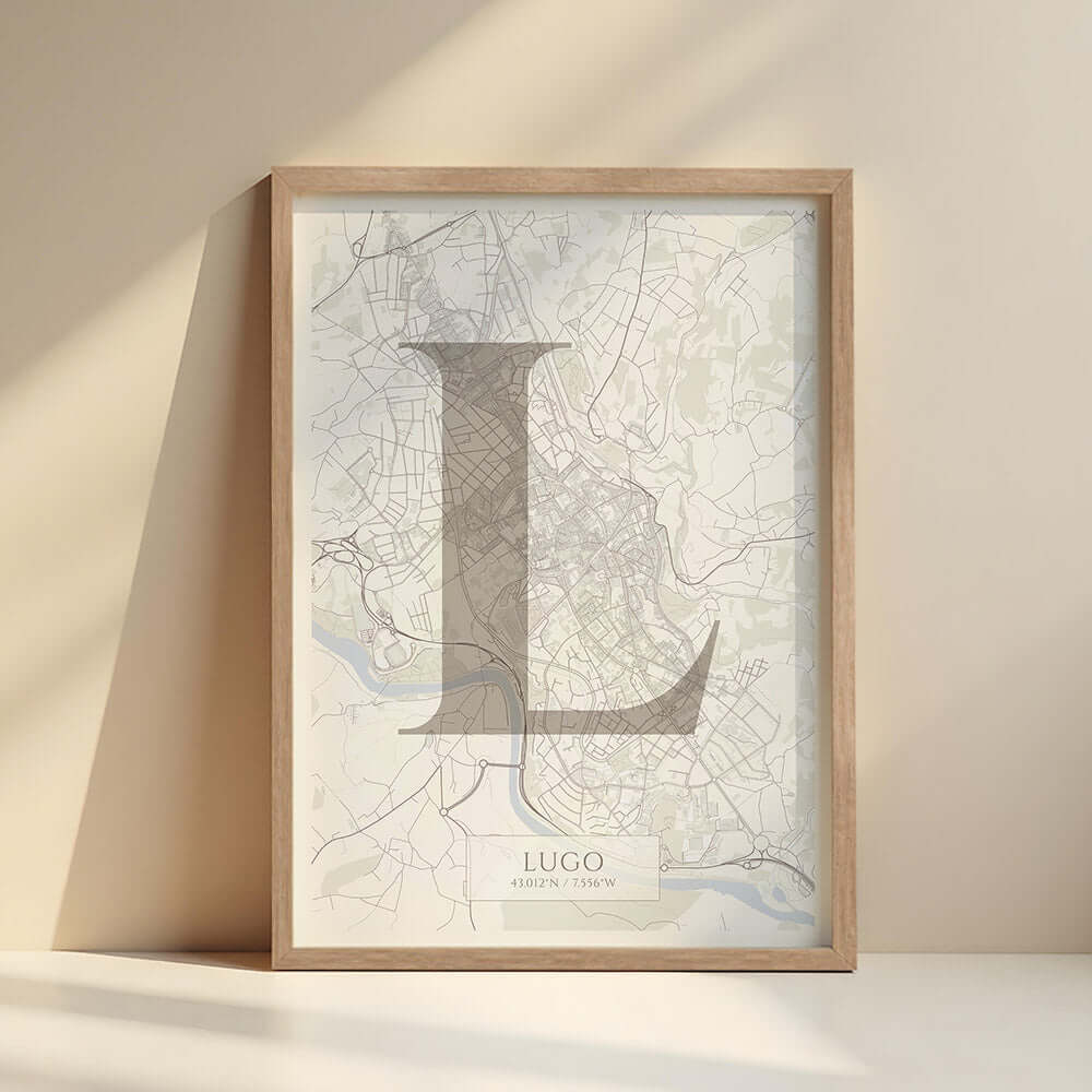 Lámina artística de Lugo – "La Clásica"