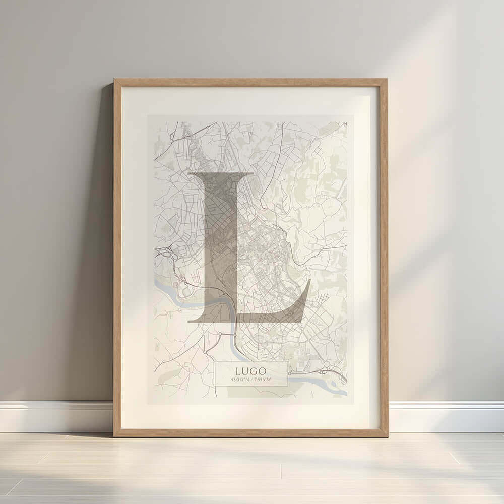 Lámina artística de Lugo – "La Clásica"