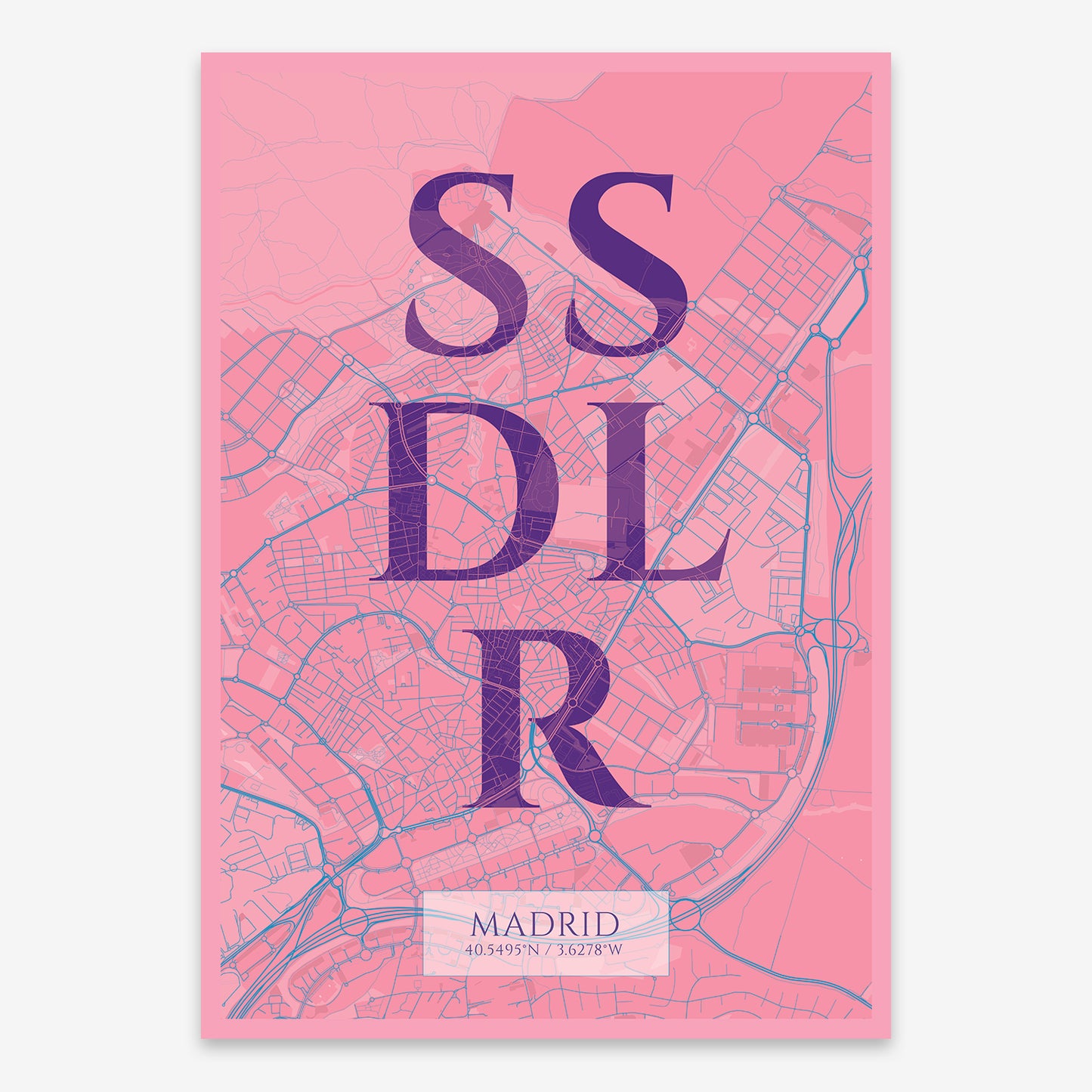 Sanse, Madrid. Map V06