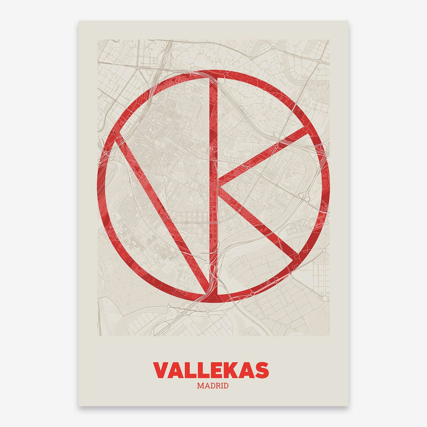 Póster de Vallecas, Madrid – "La Ultrafina"