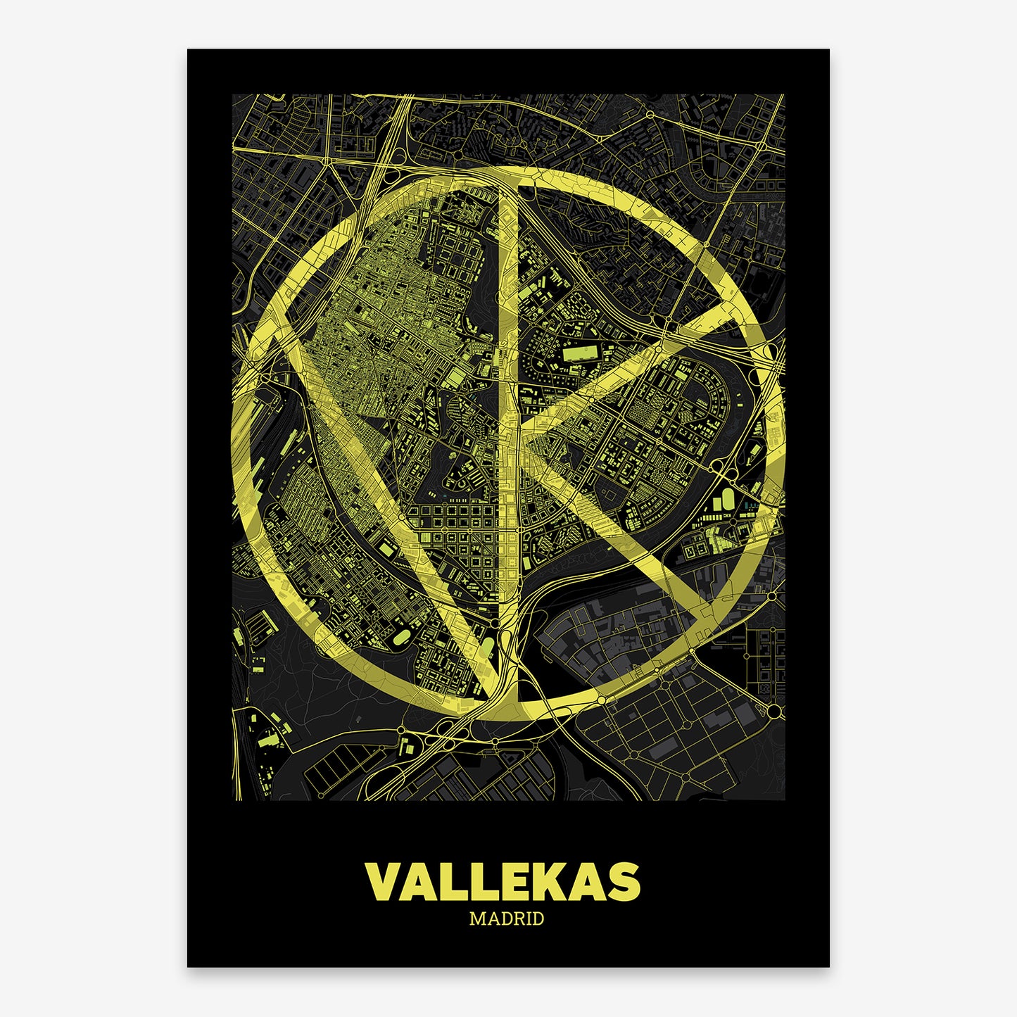Póster de Vallecas, Madrid – "La Ultrafina"