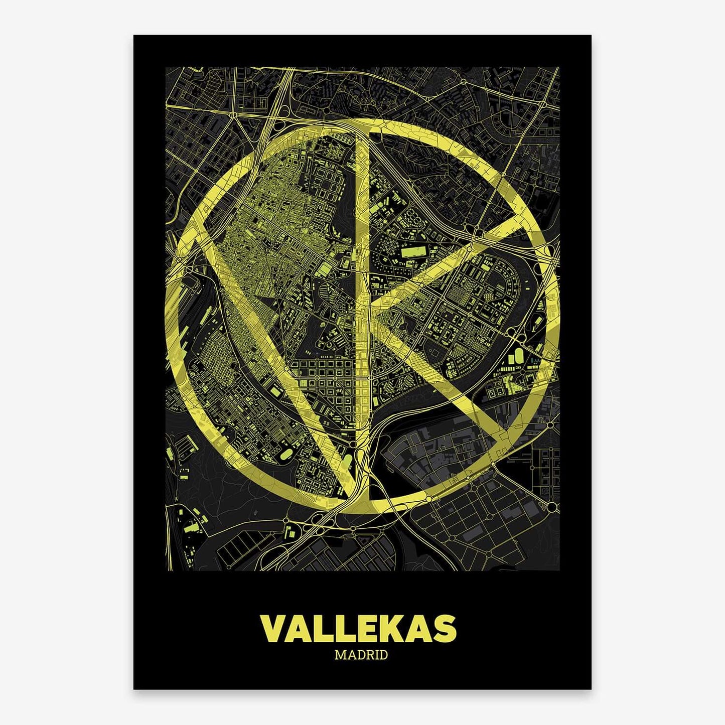 Póster de Vallecas, Madrid – "La Ultrafina"