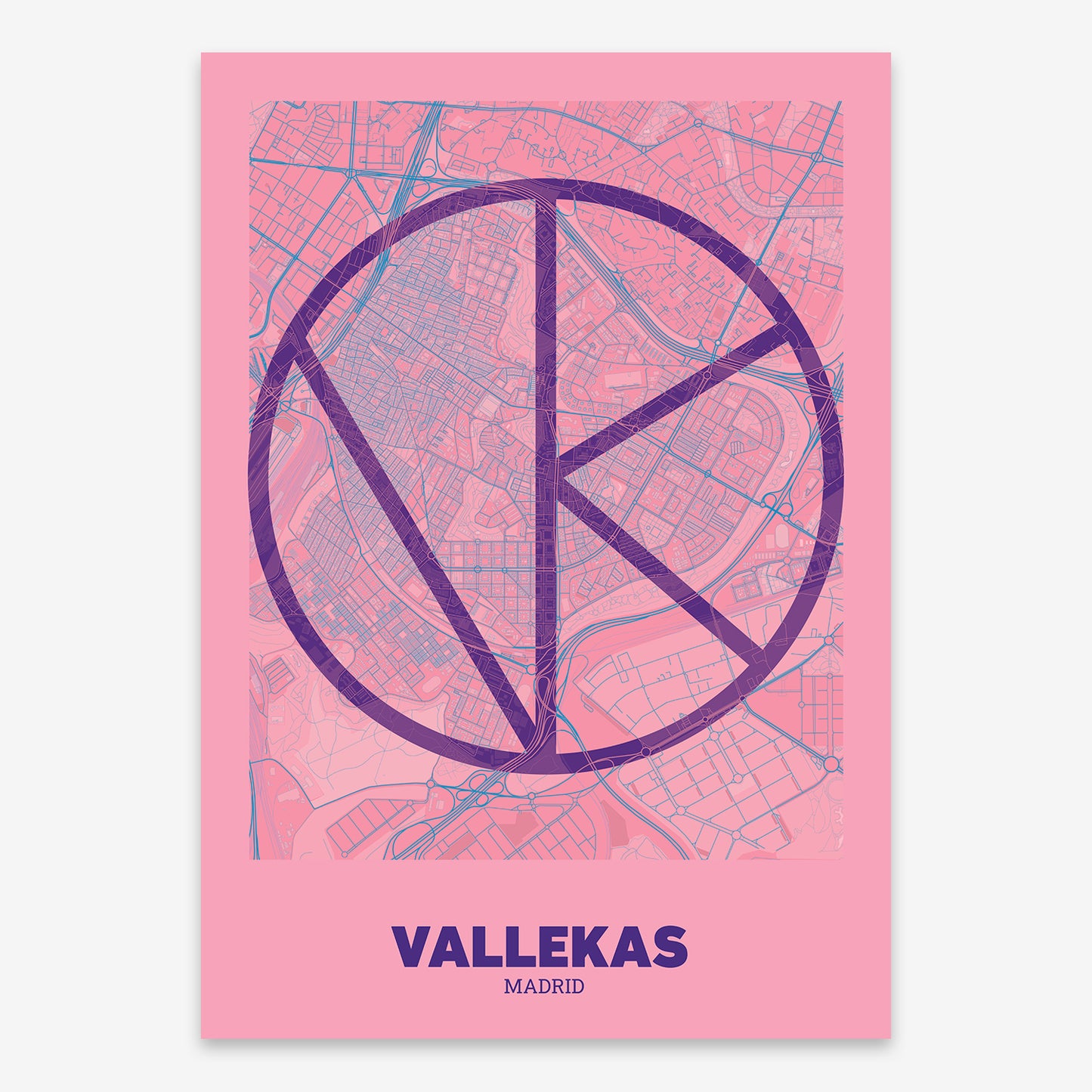 Póster de Vallecas, Madrid – "La Ultrafina"