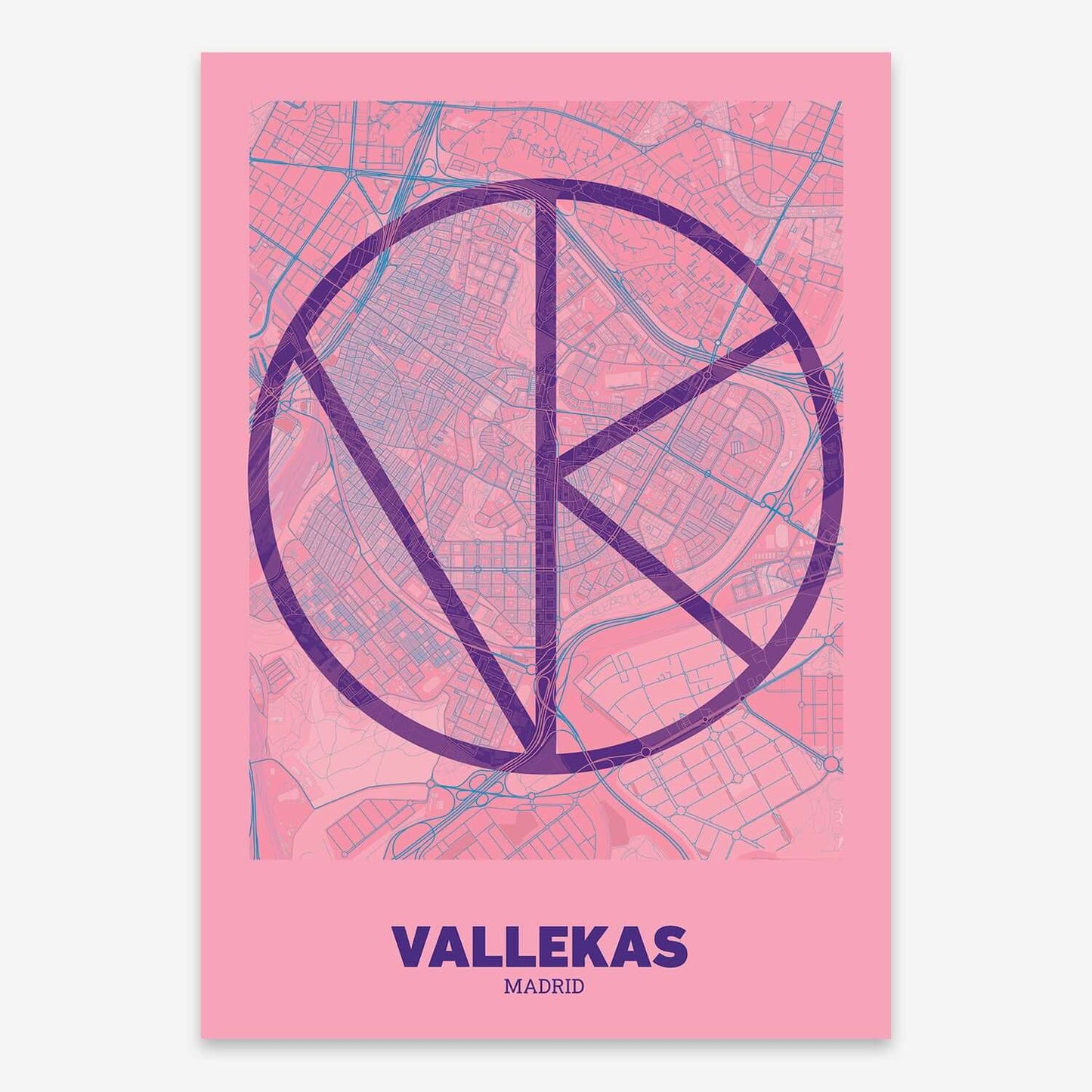 Póster de Vallecas, Madrid – "La Ultrafina"