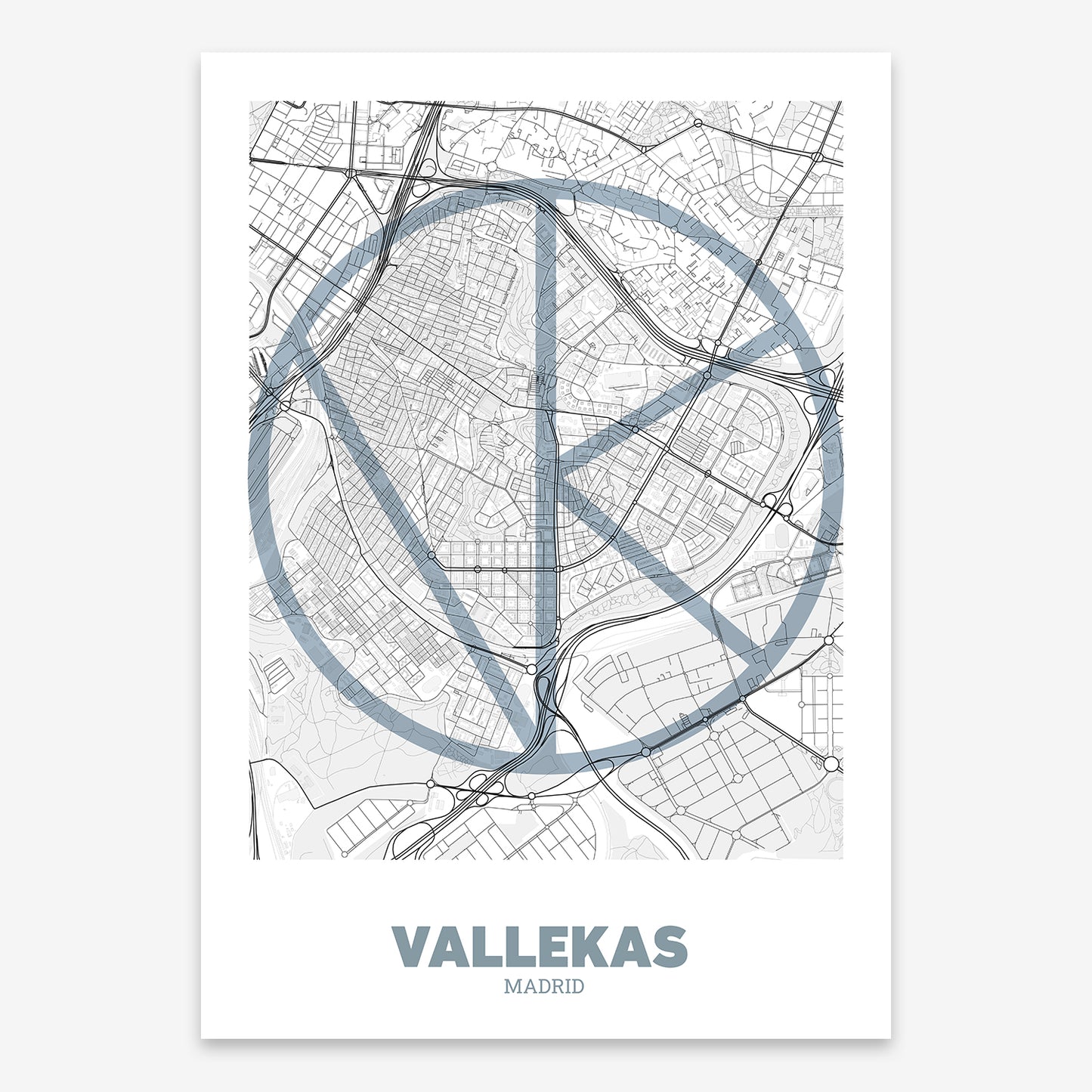 Póster de Vallecas, Madrid – "La Ultrafina"