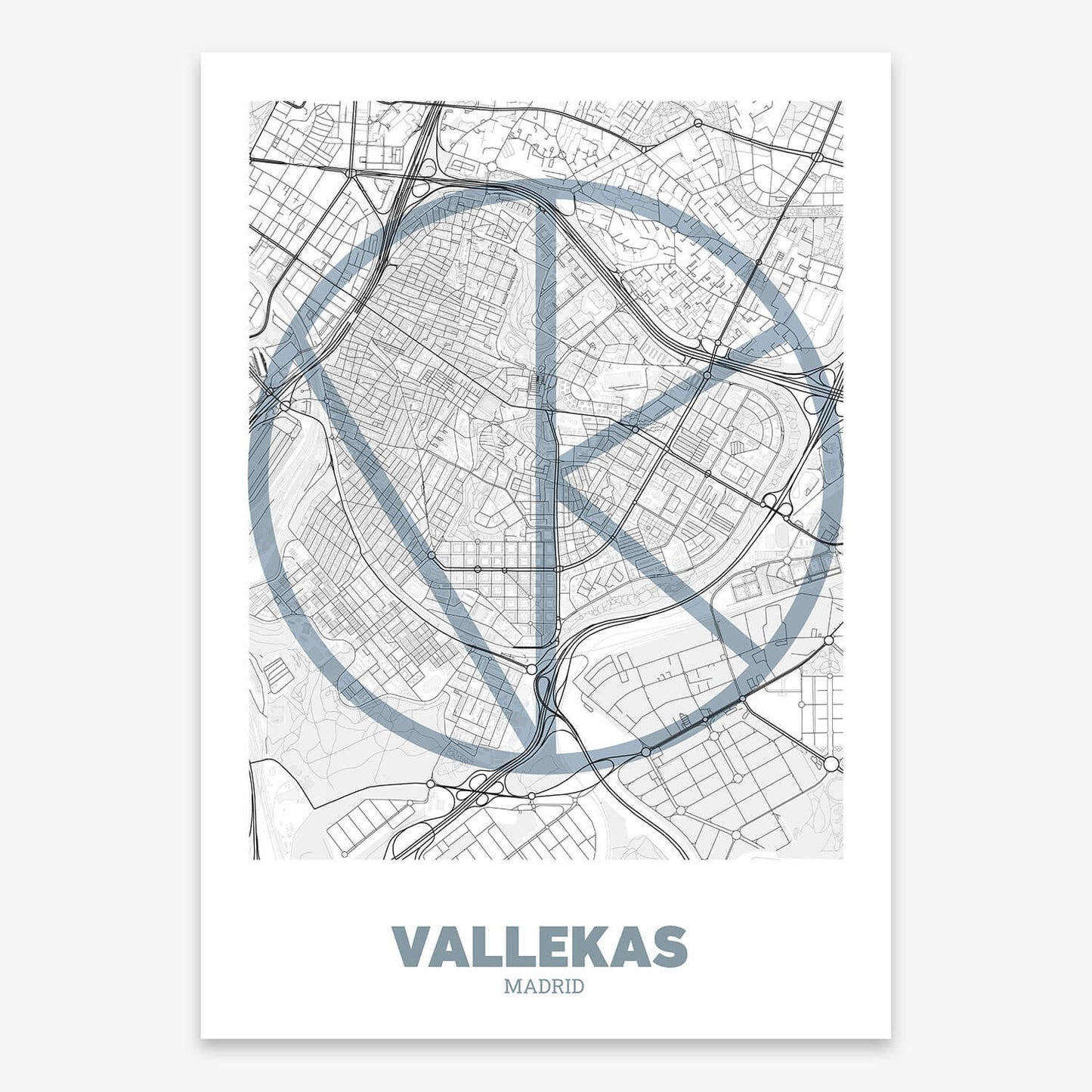 Póster de Vallecas, Madrid – "La Ultrafina"