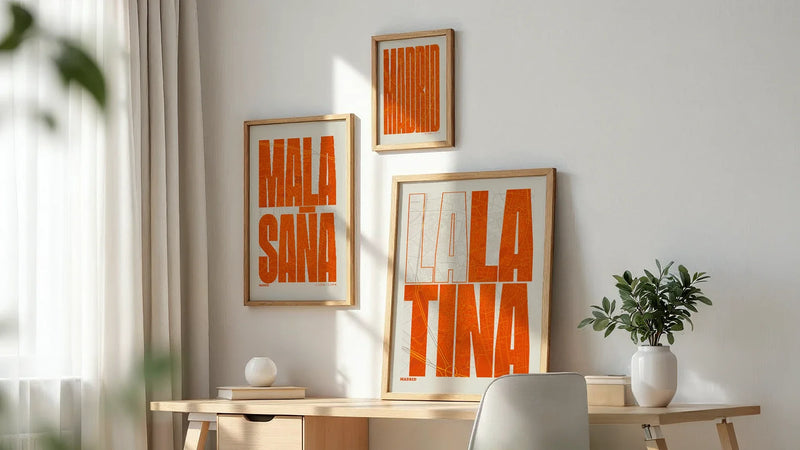 Madrid: Bespoke design in portable format for El Moderno Gallery