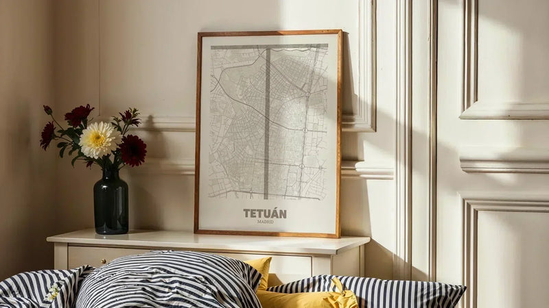 Where it all began: Mapping the daily walks in Tetuan.