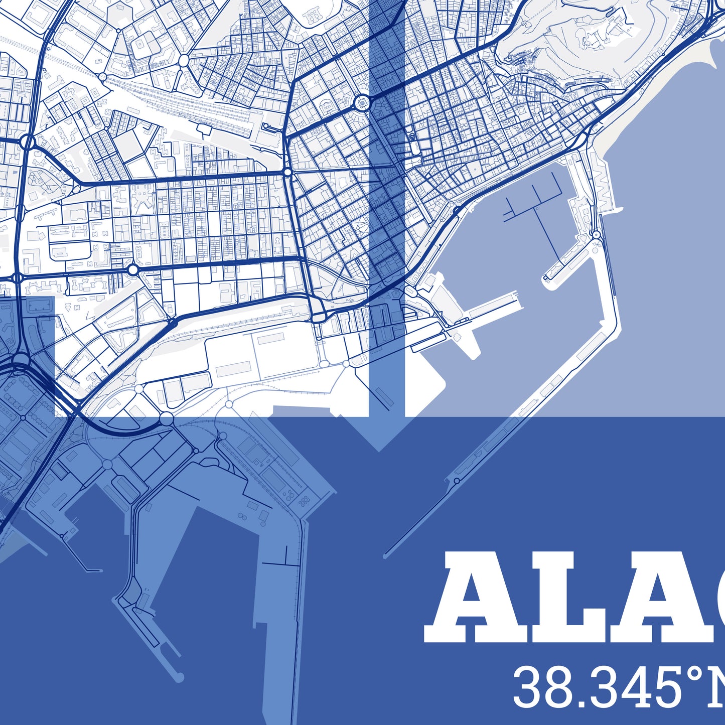 Mapa de A Coruña V03