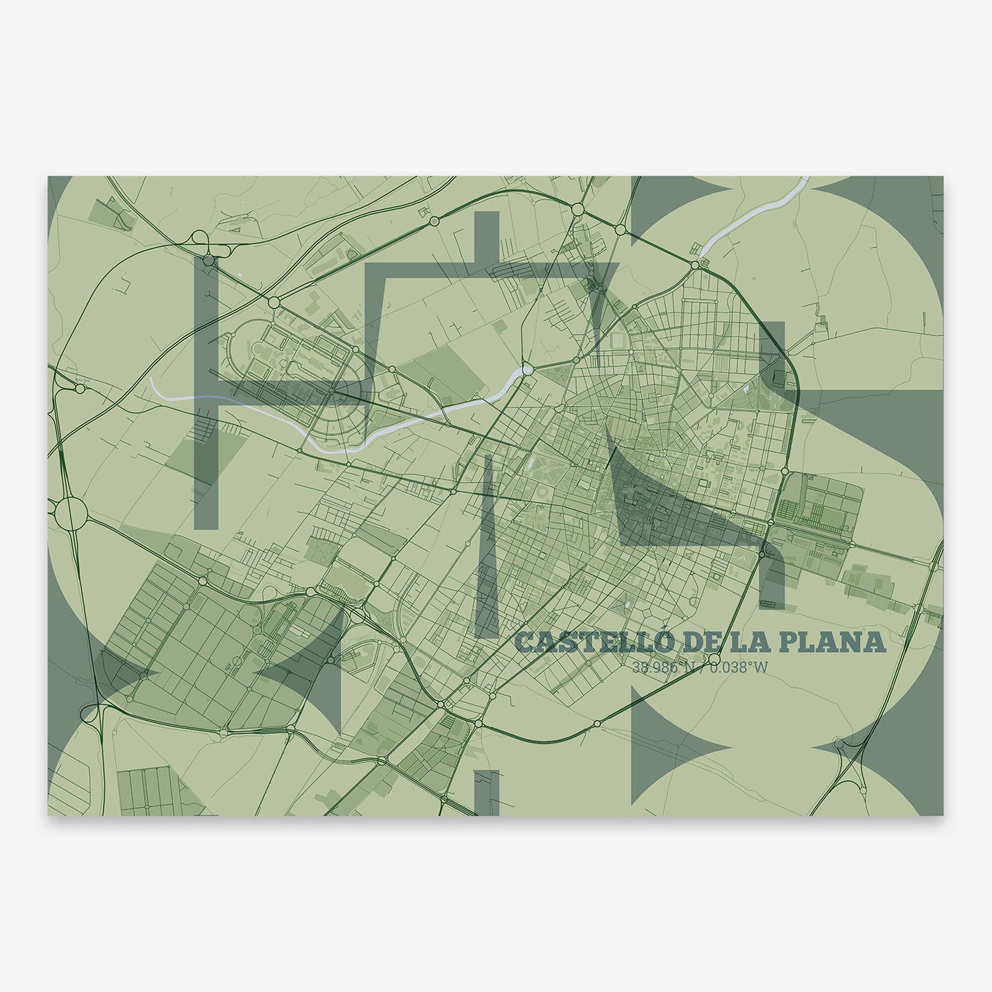 Castellon Map V03 Kyoto / No Frame / No