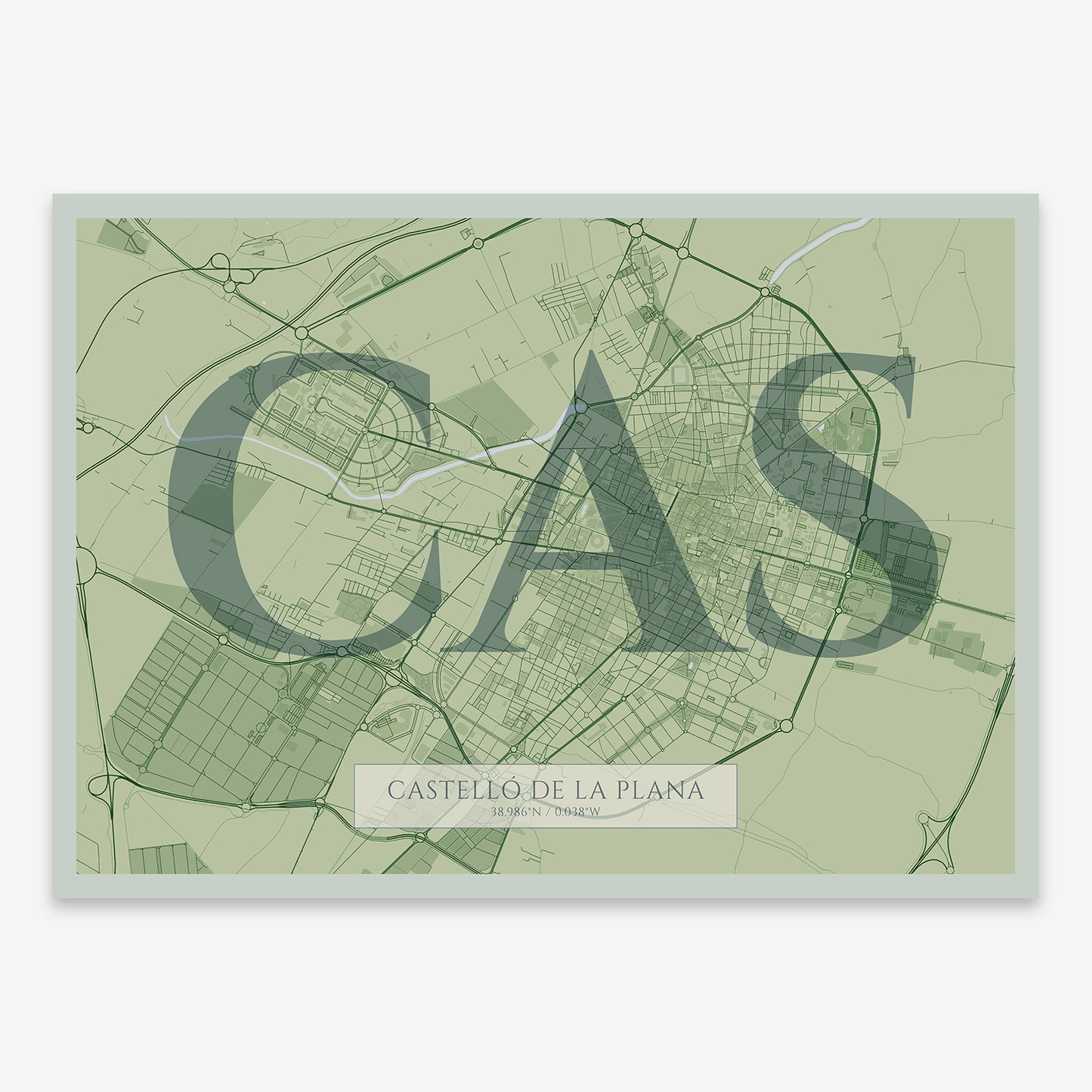 Castellon Map V06 Kyoto / Frame / Yes