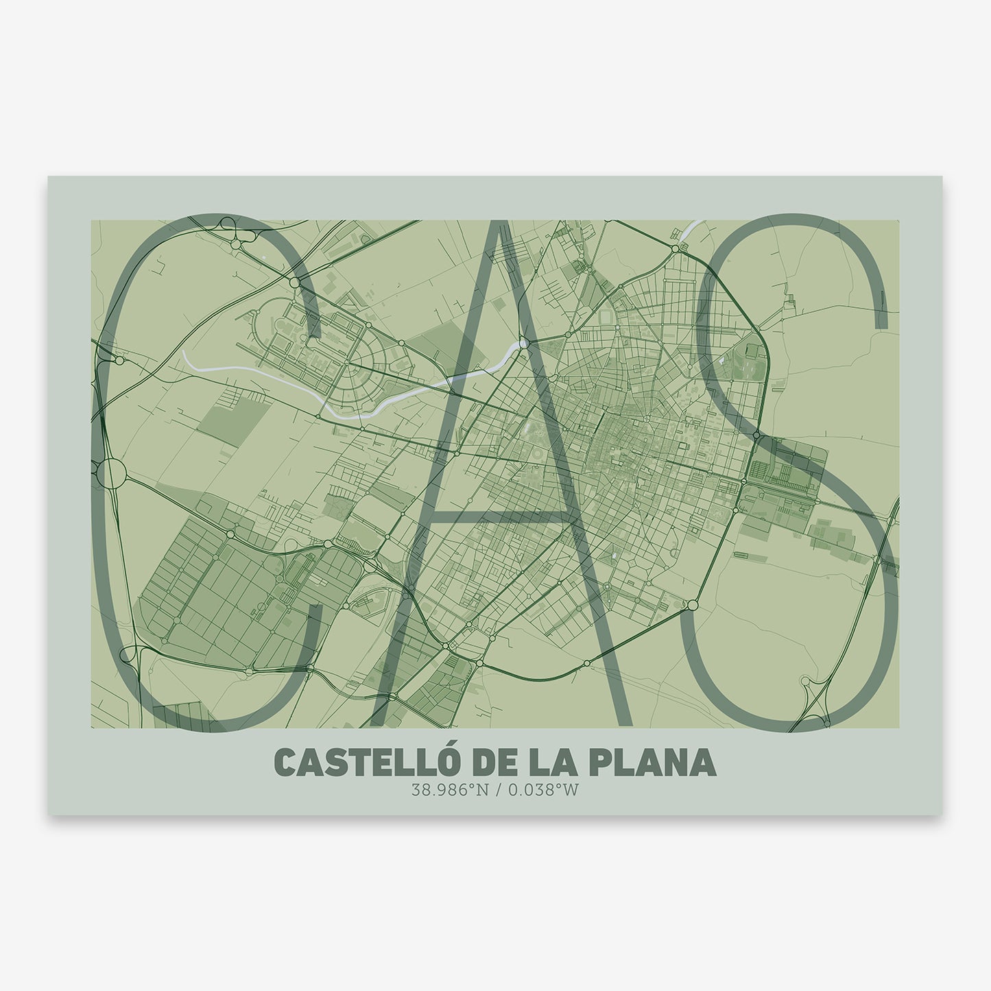 Castellon Map V07 Kyoto / No Frame / No