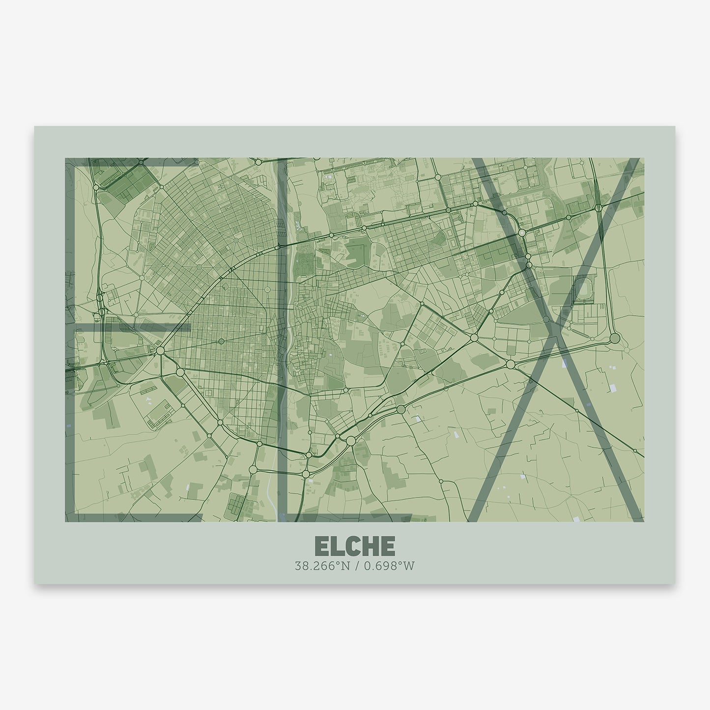 Elche Map V07 Kyoto / No Frame / No