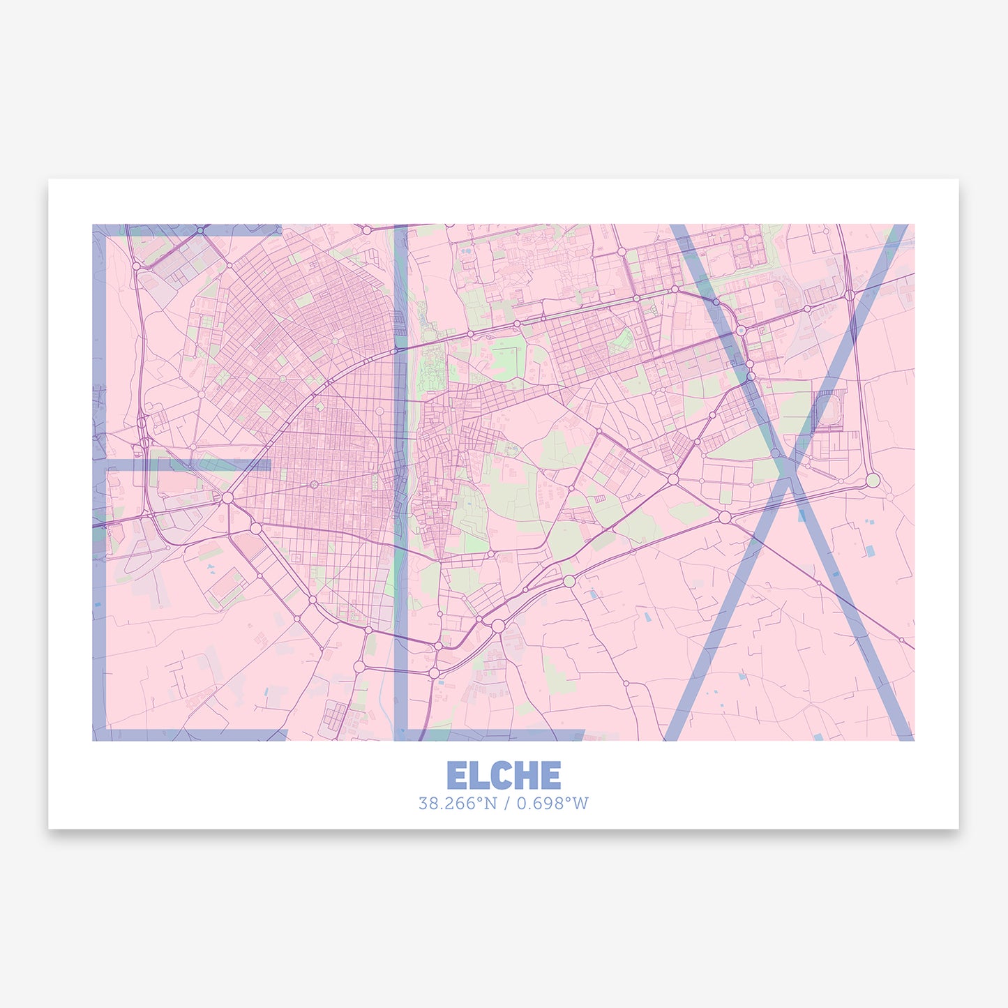 Elche Map V07 Nursery / No Frame / No