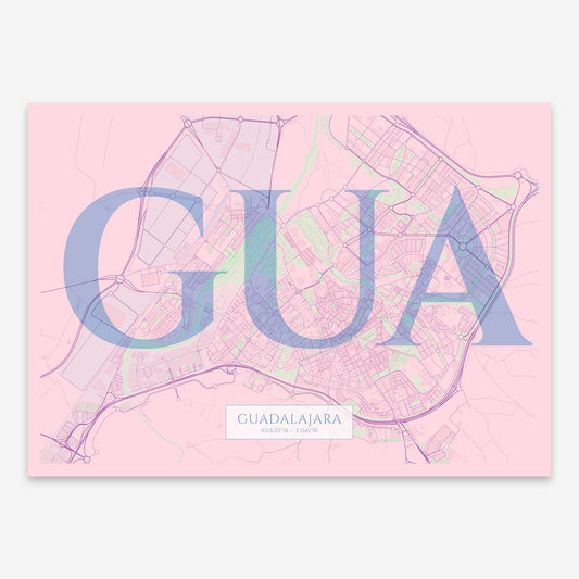 Guadalajara Map V06 nursery