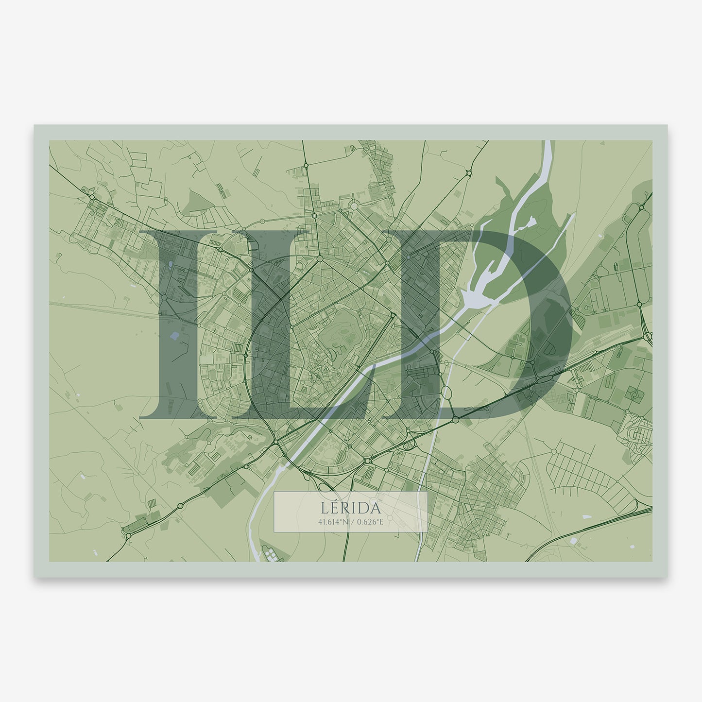 Lerida Map V06 Kyoto / Frame / Yes