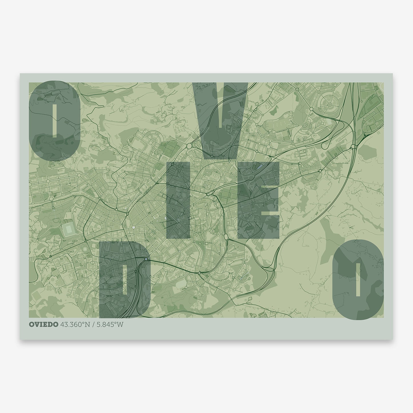 Oviedo Map V08 Kyoto / Frame / Yes