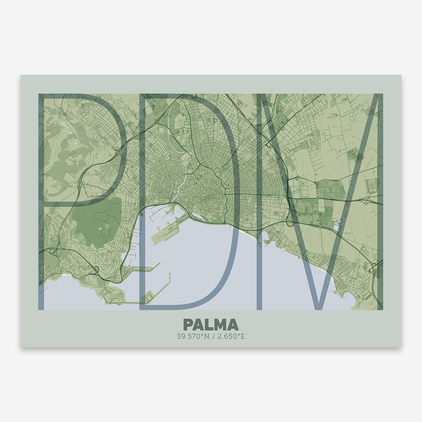 Palma Map V07 Kyoto / No Frame / No