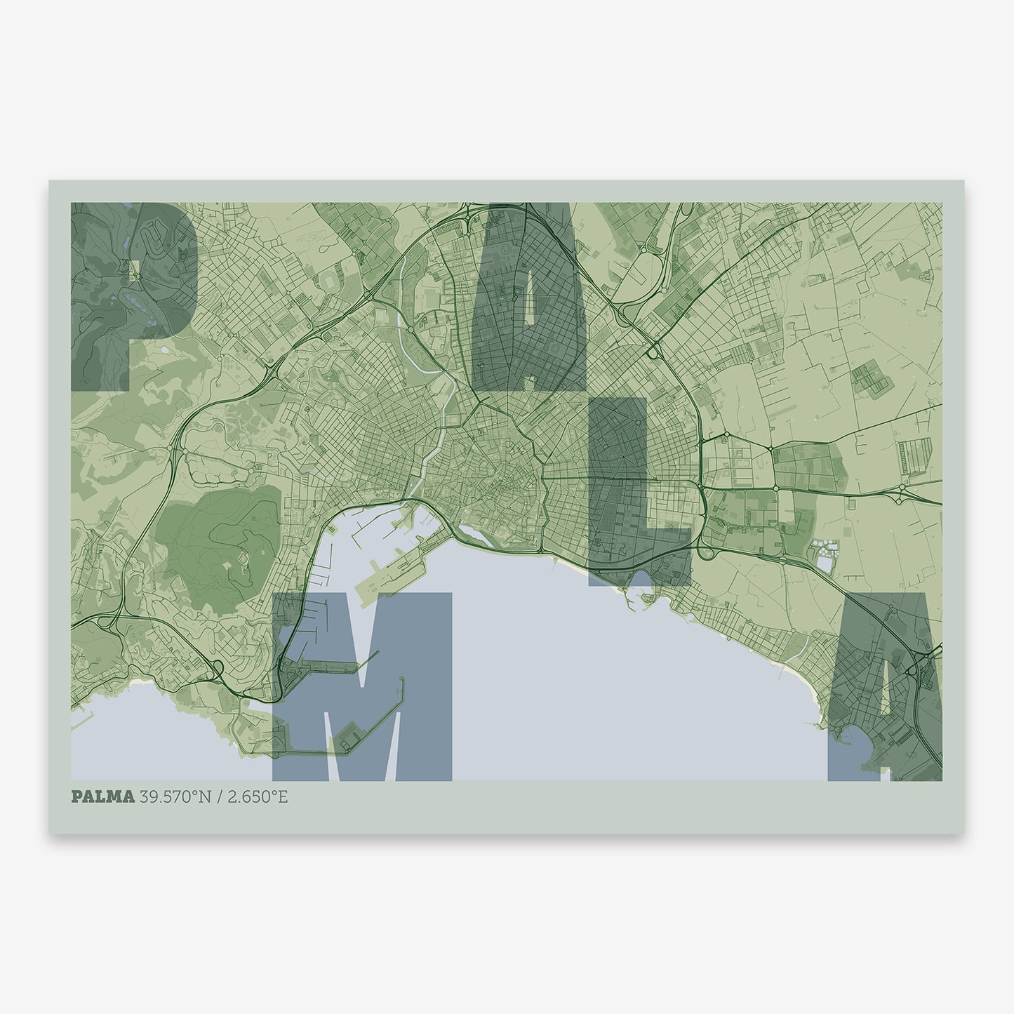 Palma Map V08 Kyoto / Frame / No