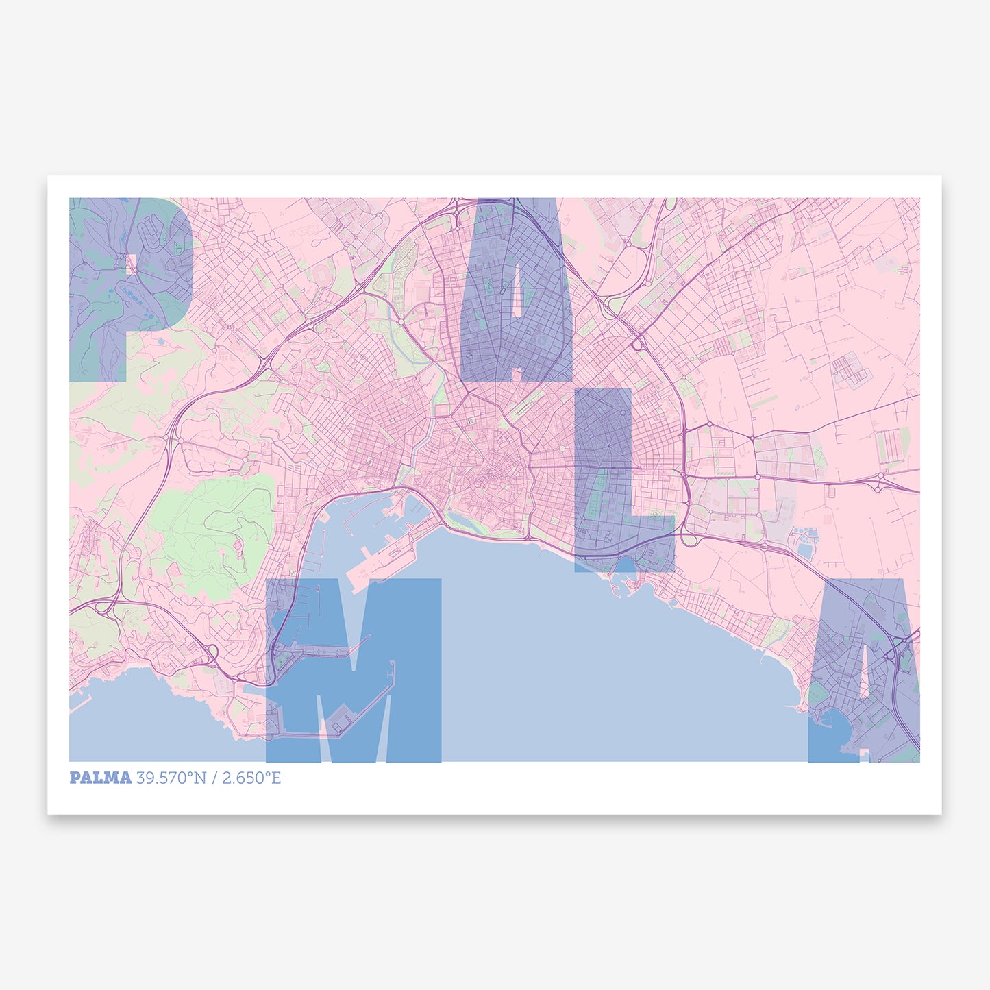 Palma Map V08 Nursery / Frame / No