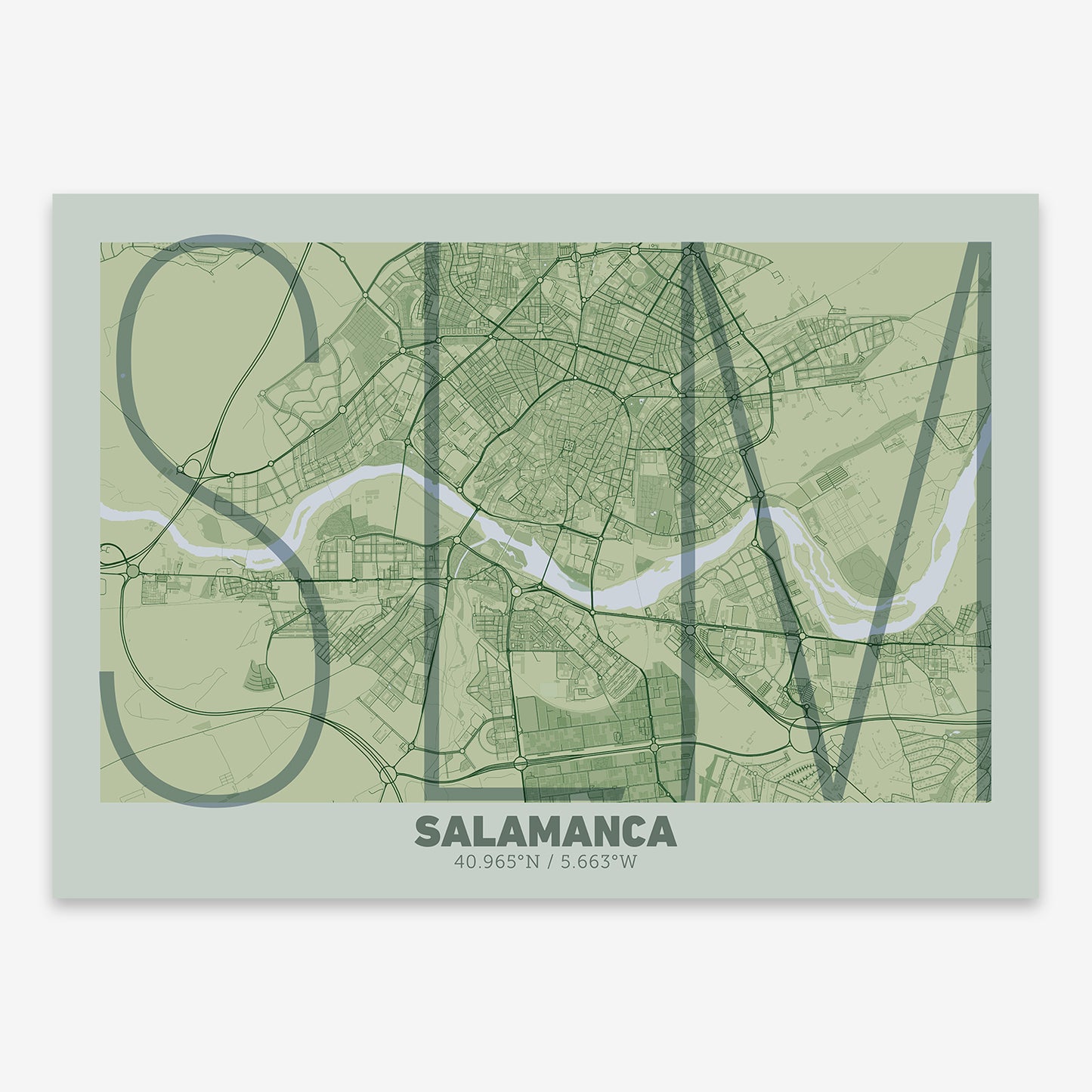 Salamanca Map V07 Kyoto / No Frame / No