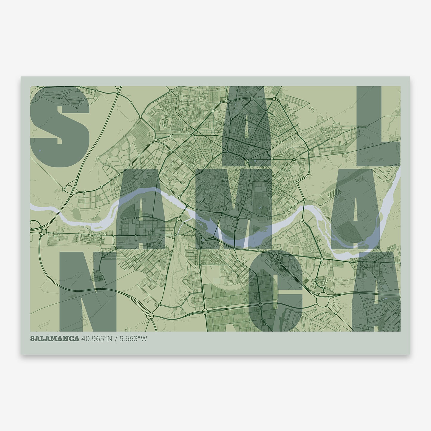 Salamanca Map V08 Kyoto / Frame / No