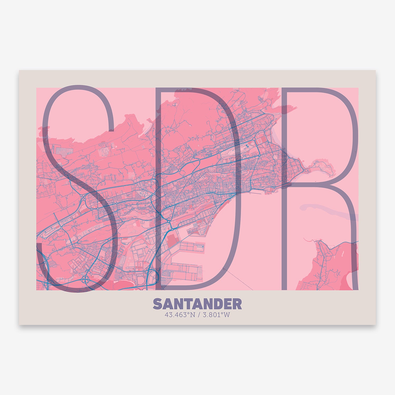 Santander Map V07 tuscan