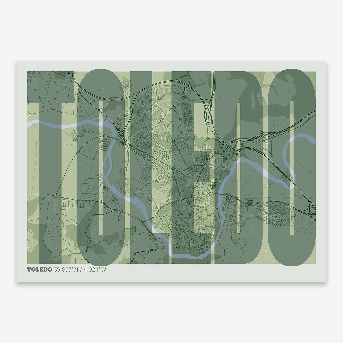 Toledo Map V09 Kyoto / Frame / Yes