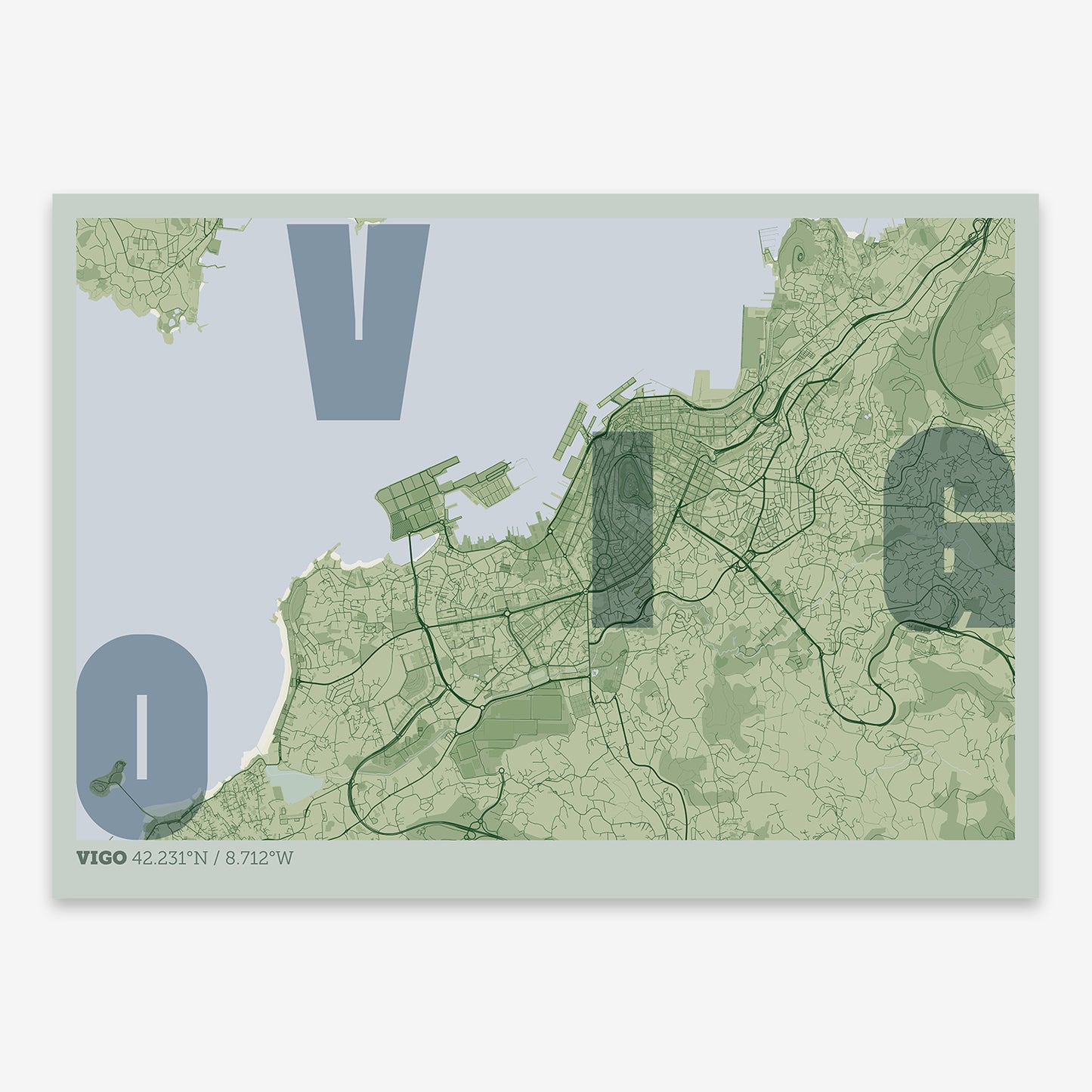 Vigo Map V08 Kyoto / Frame / No