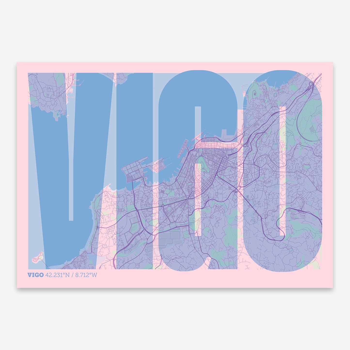 Vigo Map V09 Nursery / Frame / No