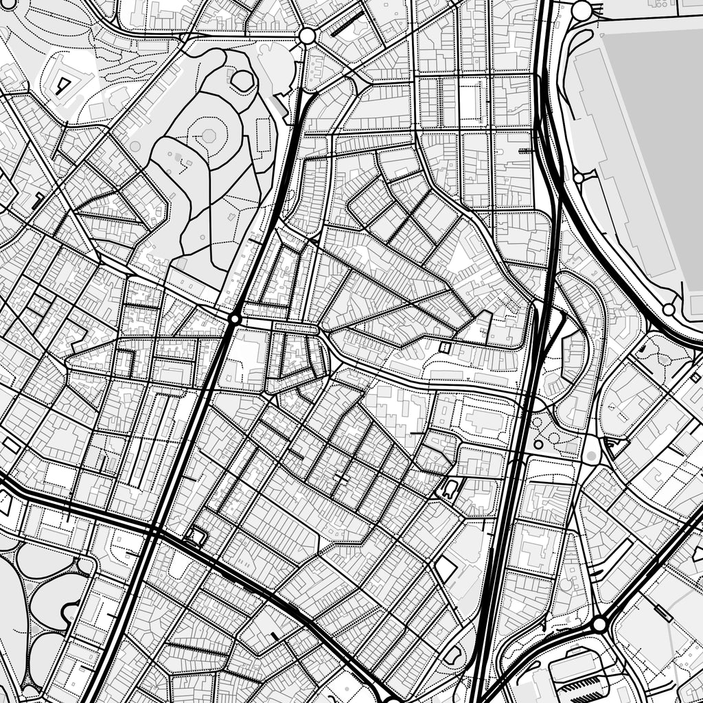 LetraMap Unruled Design Detail in High Resolution