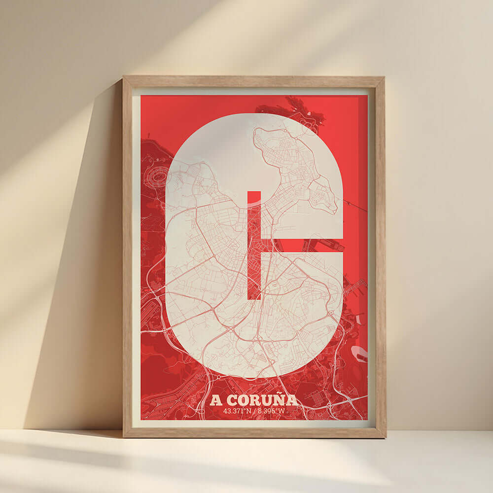 A Coruña Map V02