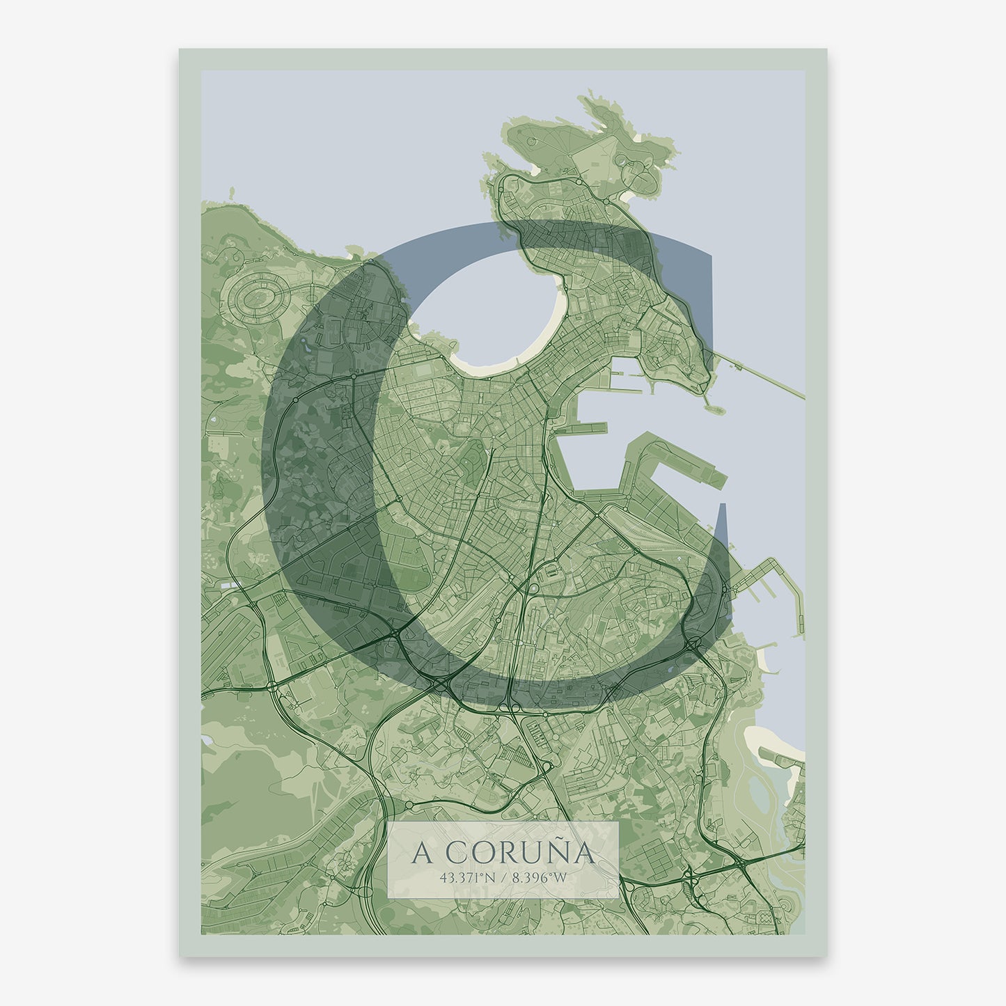 A Coruña Map V06 Kyoto / Frame / Yes