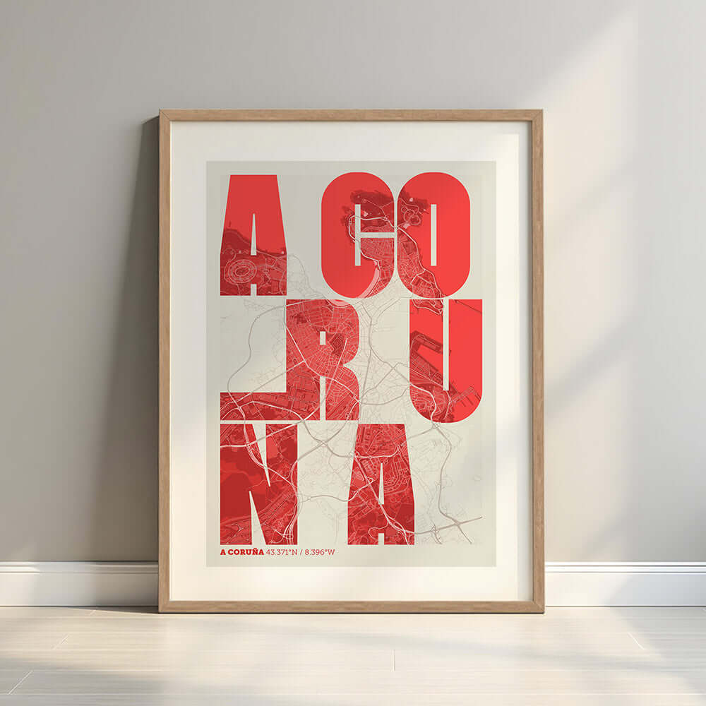 A Coruña Map V08